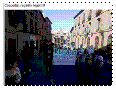 Pancarta Regadío, 2014