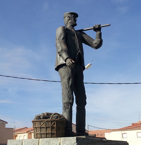 agricultor, estatua