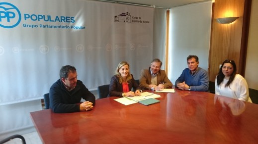 Reunión Unión de Uniones Grupo Popular Cortes CLM