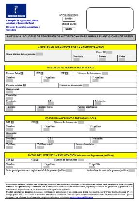 autorizaciones nueva plantación viñedo Castilla-La Mancha
