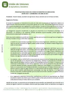 Consejo de Ministros de Agricultura