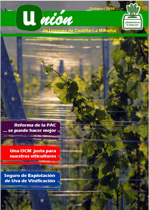 Revista Unión de Uniones Castilla-La Mancha Octubre 2018