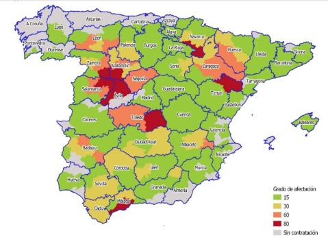 Sequía cereales 2019